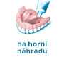 horní zubní náhrada Jak nanést fixační krém na horní náhradu