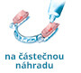 částečná zubní náhrada Jak nanést fixační krém na částečnou náhradu