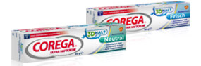 Unser Haftcreme Sortiment Unser Haftcreme Sortiment