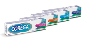 Gamme d’adhésifs Corega® Gamme d’adhésifs Corega®