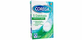 Corega diş protezi temizleyici ürünler Corega diş protezi temizleyici ürünler